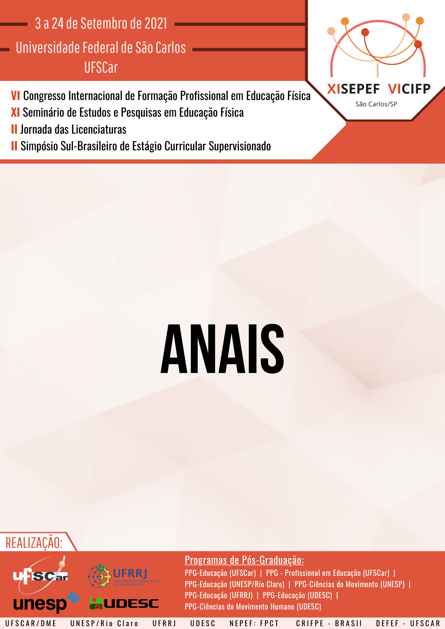 PDF) ANAIS DO IX SEMINÁRIO DE PESQUISAS EM ANDAMENTO (SPA) PGET